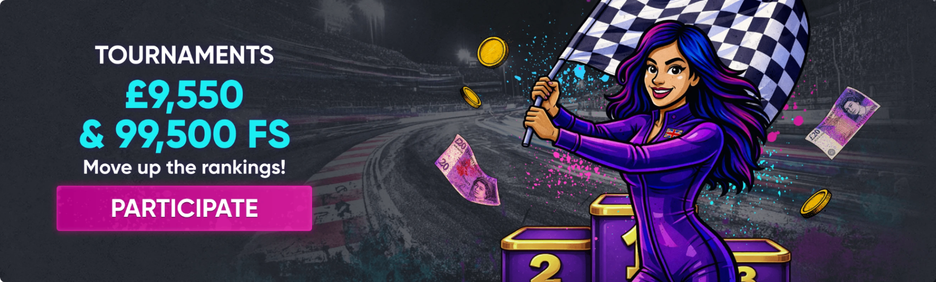 Britsino tournaments £9,550 and 99,500 free spins
